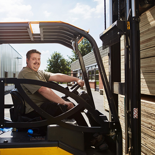 Arbeit in der Logistik